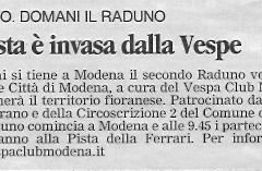 Gazzetta di Modena - 25 Luglio 2007