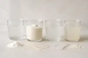 Ingredienti naturali per alimenti: gli addensanti per acqua, liquidi e creme