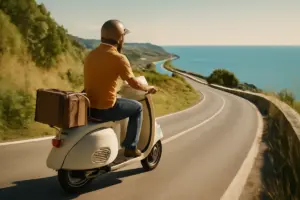 Viaggiare in Vespa da Modena verso il mare: gli itinerari più panoramici