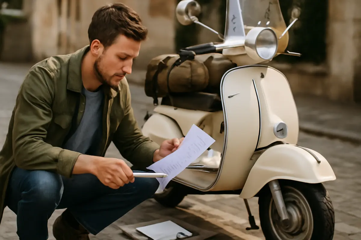 Manutenzione ordinaria della Vespa per il turismo: la lista di controlli che evita brutte sorprese in viaggio