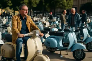 Raduni tematici per Vespa storiche: tutti i vantaggi per chi partecipa con modelli d’epoca