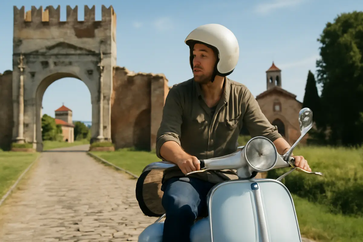 Dove fermarsi durante un tour in Vespa sull’antica Via Emilia? Gli spot preferiti dai vespisti da non perdere