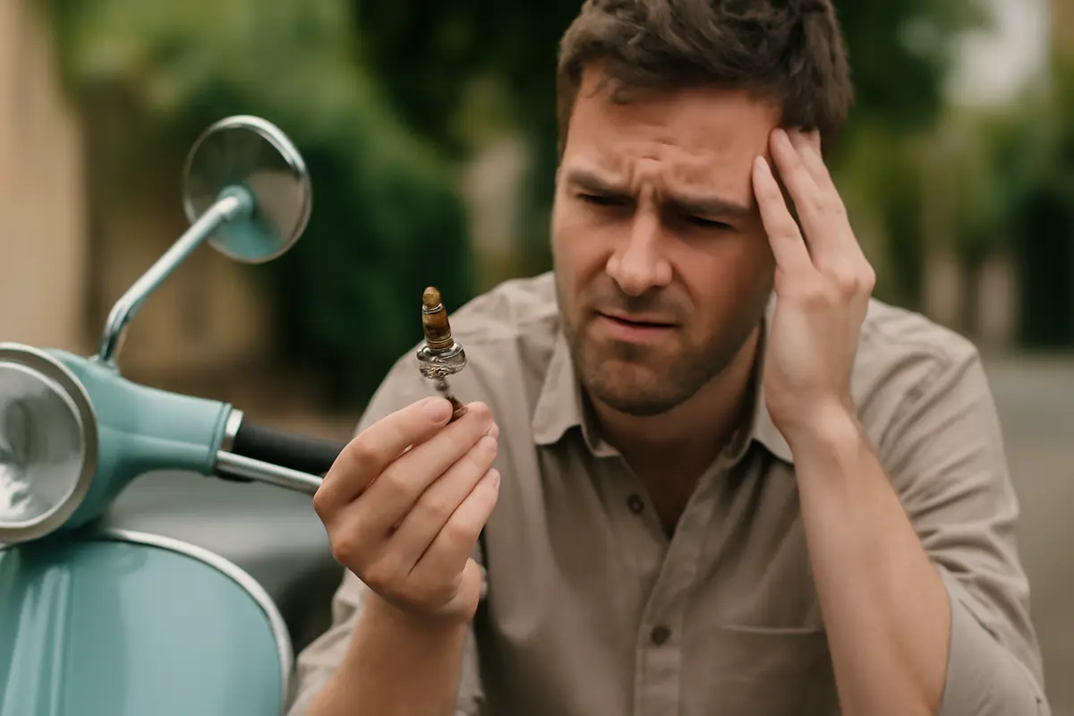 Ogni quanto tempo bisogna sostituire la candela sulla Vespa? Riconosci i segnali di usura prima che si spenga