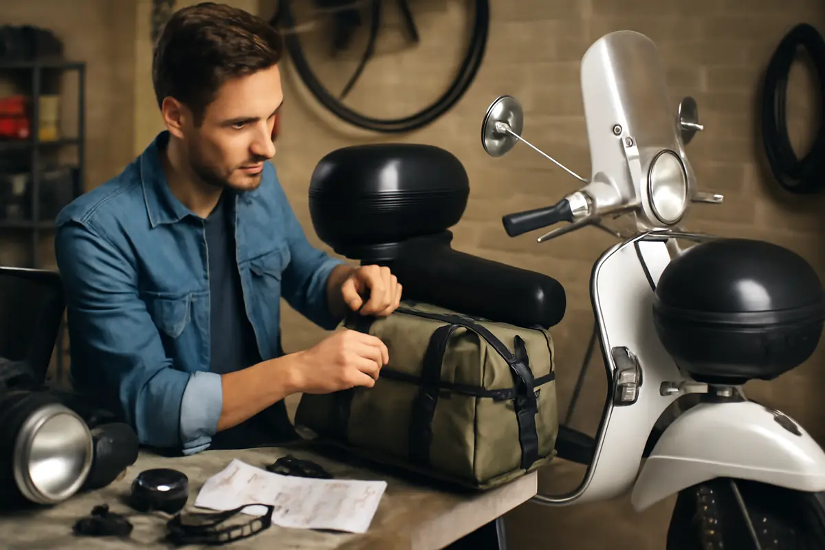 Modificare la Vespa per i viaggi: accessori utili che fanno davvero la differenza