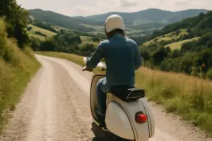 Scoprire le strade bianche dell’Appennino modenese in Vespa: esperienza e consigli per affrontarle senza problemi