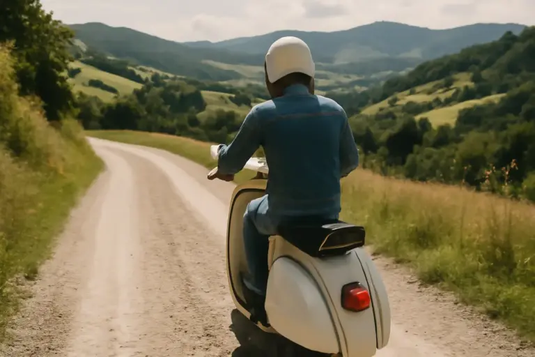 Scoprire le strade bianche dell’Appennino modenese in Vespa: esperienza e consigli per affrontarle senza problemi