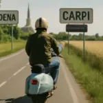 Percorre il percorso Modena-Carpi in Vespa conviene? La deviazione che impreziosisce il viaggio