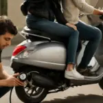 Pressione gomme Vespa GTS per viaggiare in due: il dato corretto che pochissimi verificano
