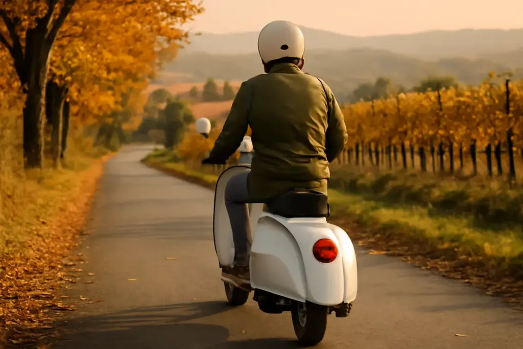 Quali sono le zone più suggestive da attraversare in Vespa durante l’autunno in Emilia? Paesaggi e profumi che rendono unico il viaggio