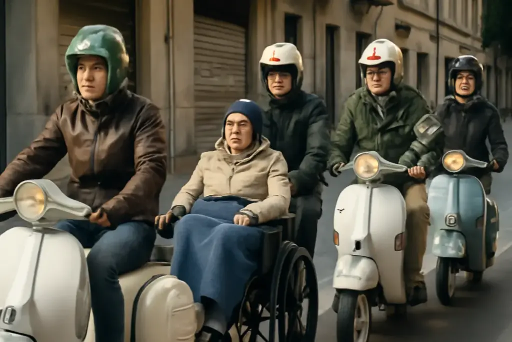 Cos’è una staffetta motociclistica solidale? Il dettaglio sociale che coinvolge sempre più vespisti