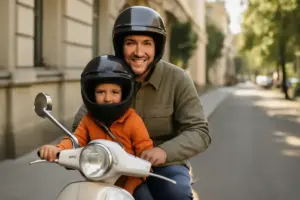 Gite in Vespa con bambini: accorgimenti fondamentali per viaggiare sicuri