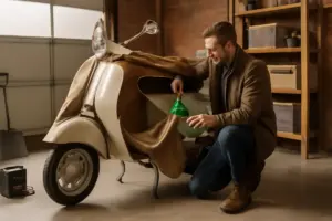 Il corretto stoccaggio della Vespa in inverno: la procedura che evita avvii problematici in primavera