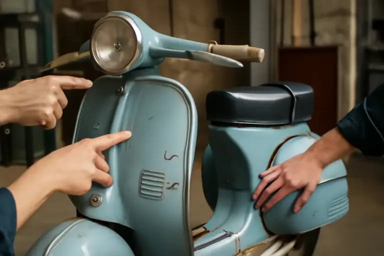 I segni che distinguono una Vespa vintage autentica: come riconoscere subito un esemplare raro