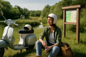 Gita in Vespa tra le riserve naturali del modenese: i momenti perfetti per una sosta immersi nella natura