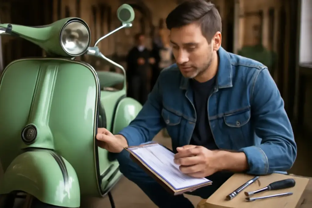 Cosa controllare prima di un viaggio lungo in Vespa? La check-list dei vespisti esperti