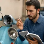 Sostituire le lampadine della Vespa: guida pratica per evitare multe e guidare sempre in sicurezza