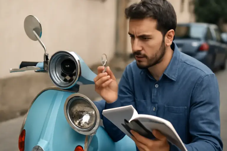 Sostituire le lampadine della Vespa: guida pratica per evitare multe e guidare sempre in sicurezza