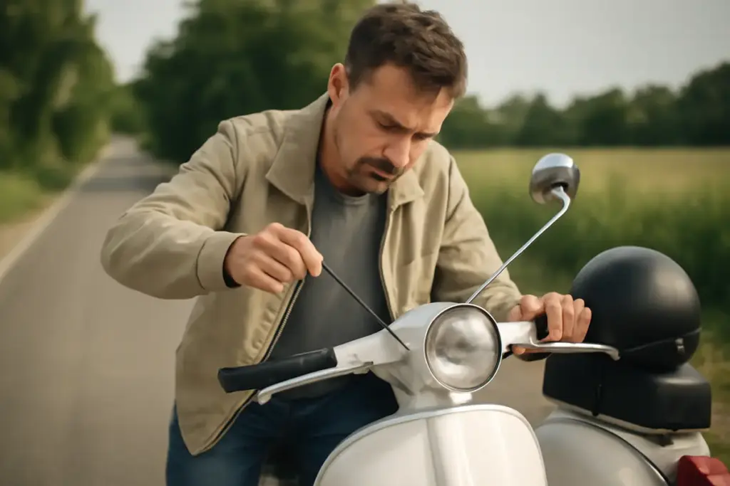 Quanto conta verificare i cavi della frizione prima di un tour in Vespa? Un piccolo gesto che evita fermate improvvise