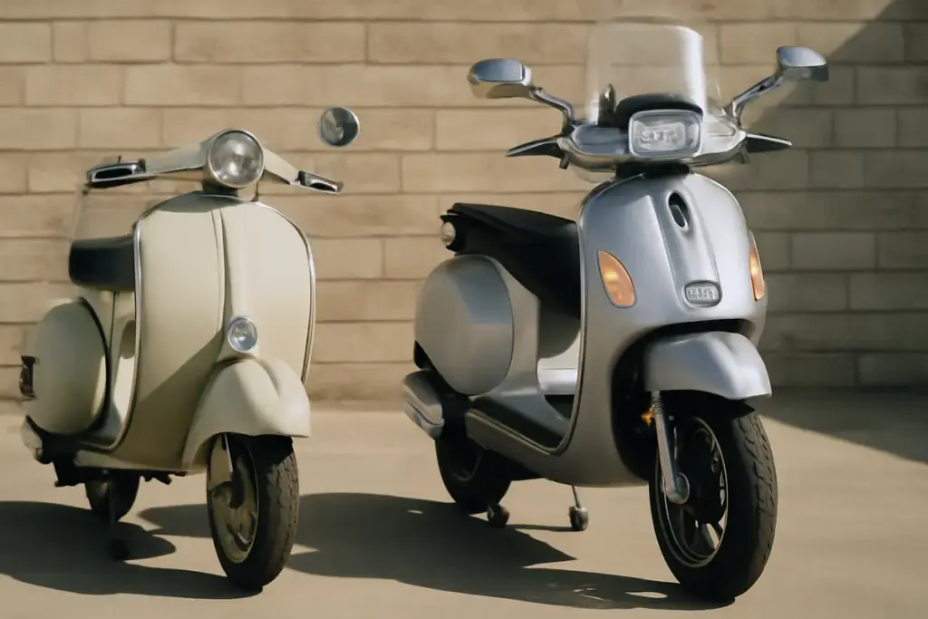 Come è cambiata la Vespa nel corso dei decenni? I dettagli di evoluzione che migliorano la sicurezza in viaggio