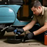 Come si effettua il cambio olio su Vespa PX? Passaggi chiave per evitare danni al motore