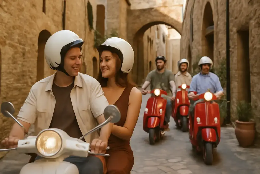 Come funzionano i tour organizzati in Vespa nei borghi antichi? Esperienze che arricchiscono ogni viaggiatore