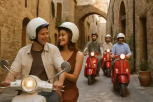 Come funzionano i tour organizzati in Vespa nei borghi antichi? Esperienze che arricchiscono ogni viaggiatore