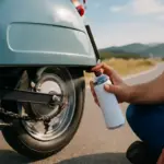 Quante volte va ingrassata la catena di una Vespa? Scopri qual è la frequenza ideale per viaggi lunghi