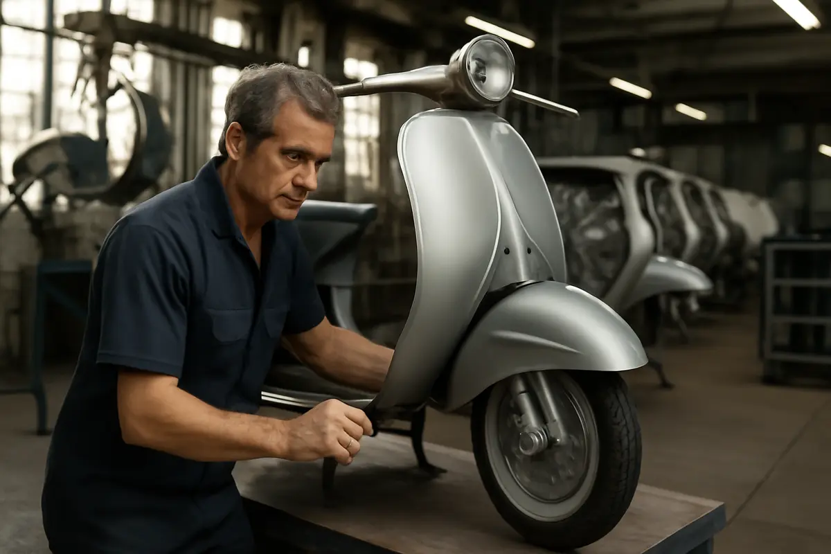 Come nasce una Vespa storica? Scopri i passaggi che rendono unico ogni esemplare